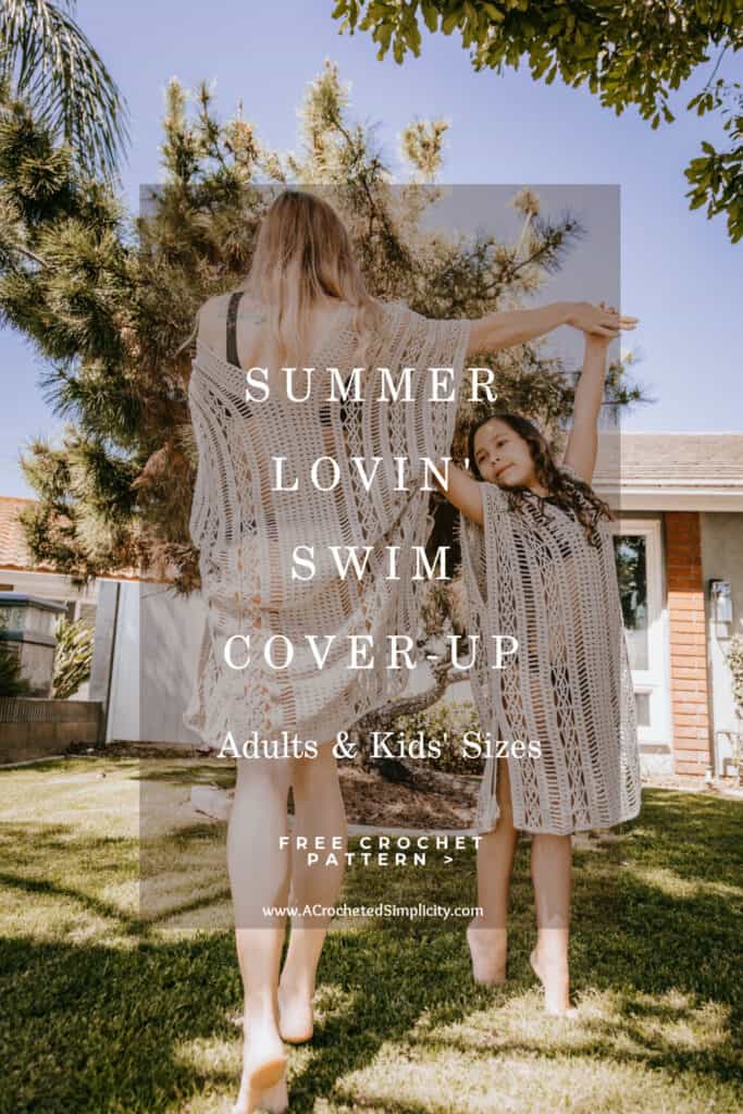 Summer Lovin' Crochet Cover Up Pattern - A Crocheted Simplicity