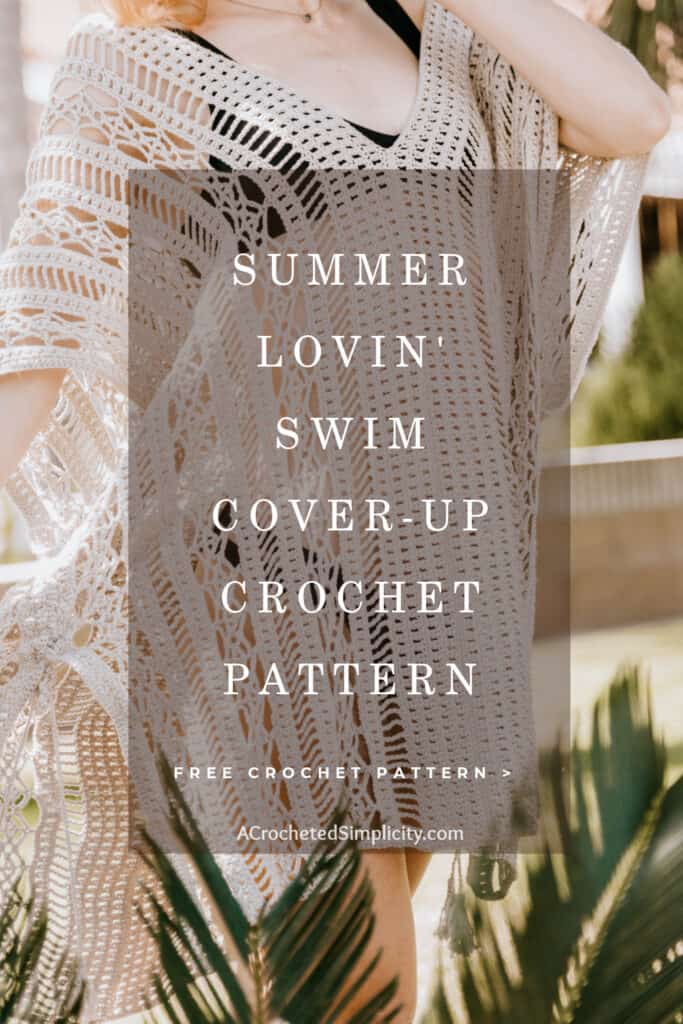 Summer Lovin' Crochet Cover Up Pattern - A Crocheted Simplicity