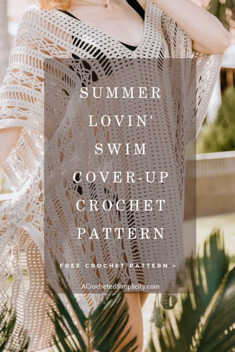 Summer Rose  Crochet  Cover Up  Set main image 1