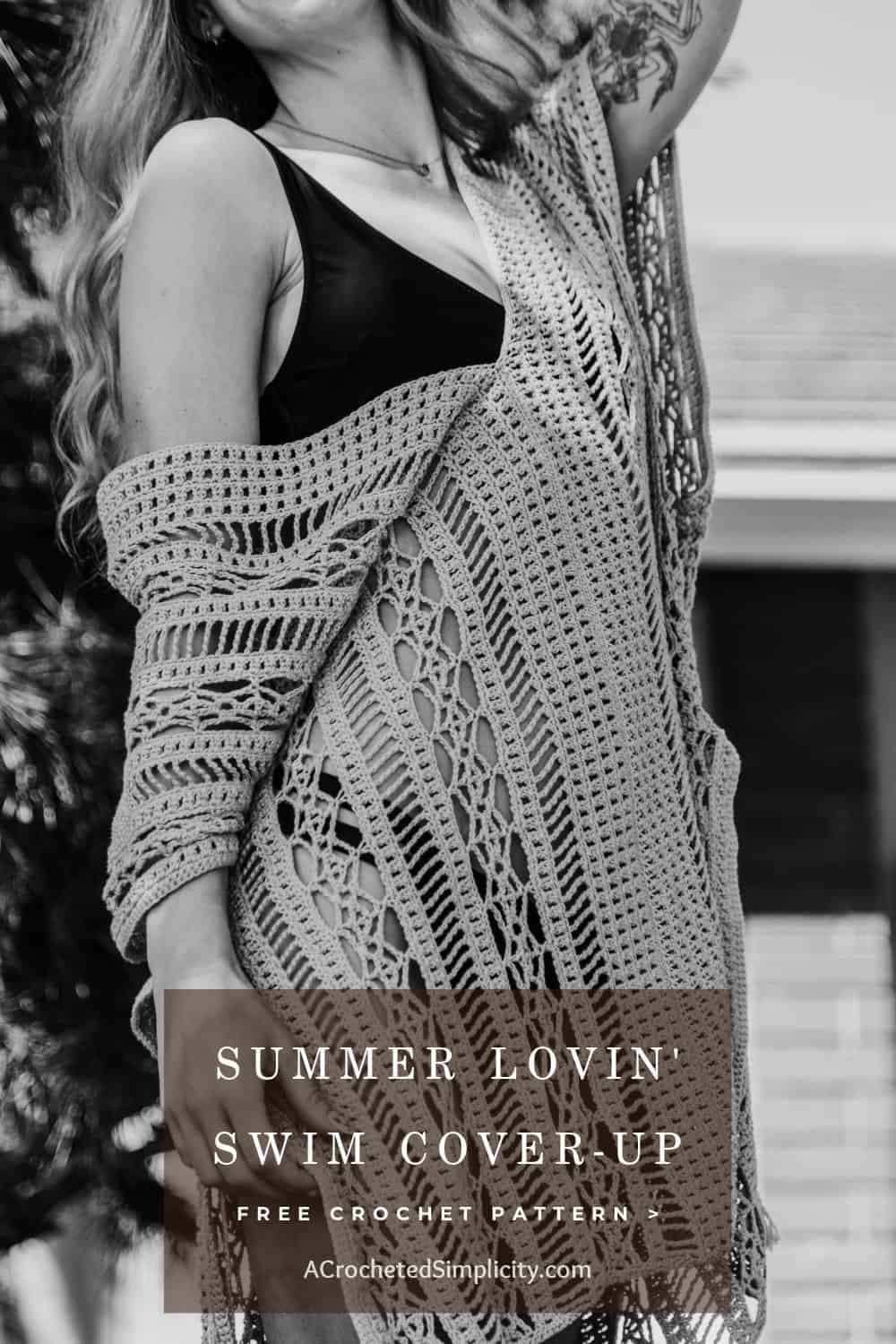 Summer Lovin' Crochet Cover Up Pattern - A Crocheted Simplicity