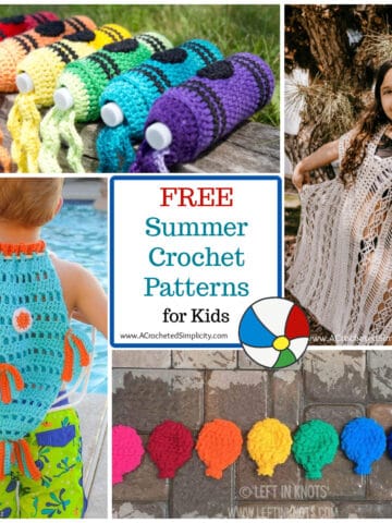 Crochet pattern round up for 35 free summer crochet patterns for kids