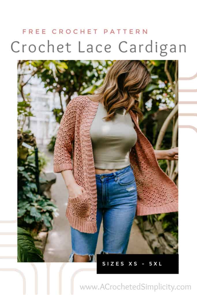 Crochet Summer Cardigan - A Crocheted Simplicity