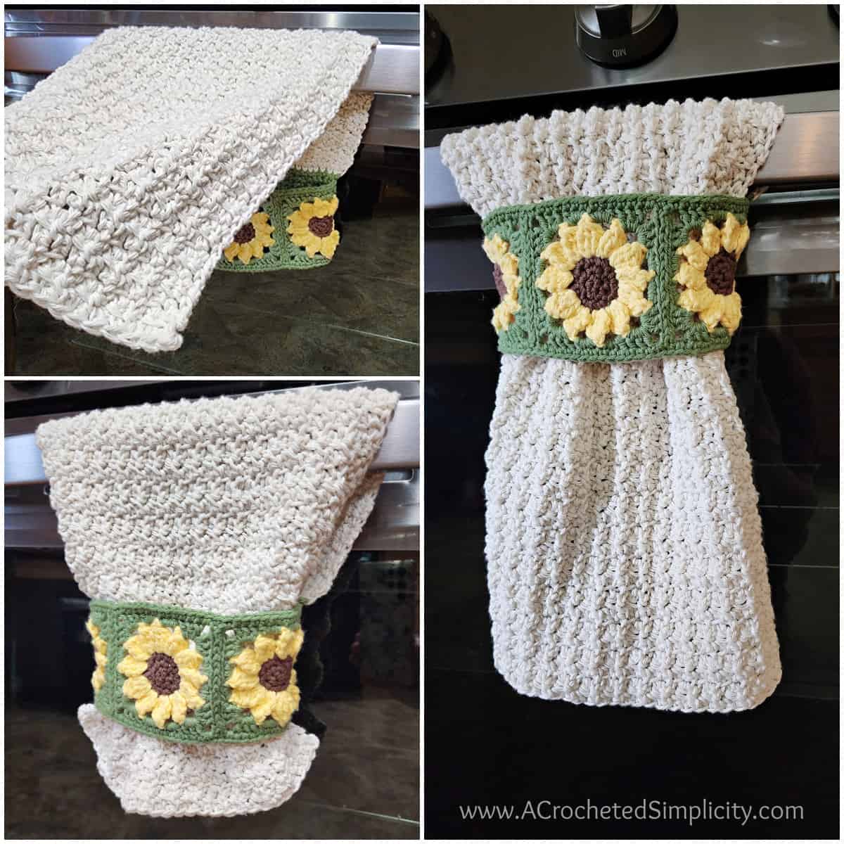 12 Crochet Hanging Towel Patterns - Crochet with Patterns