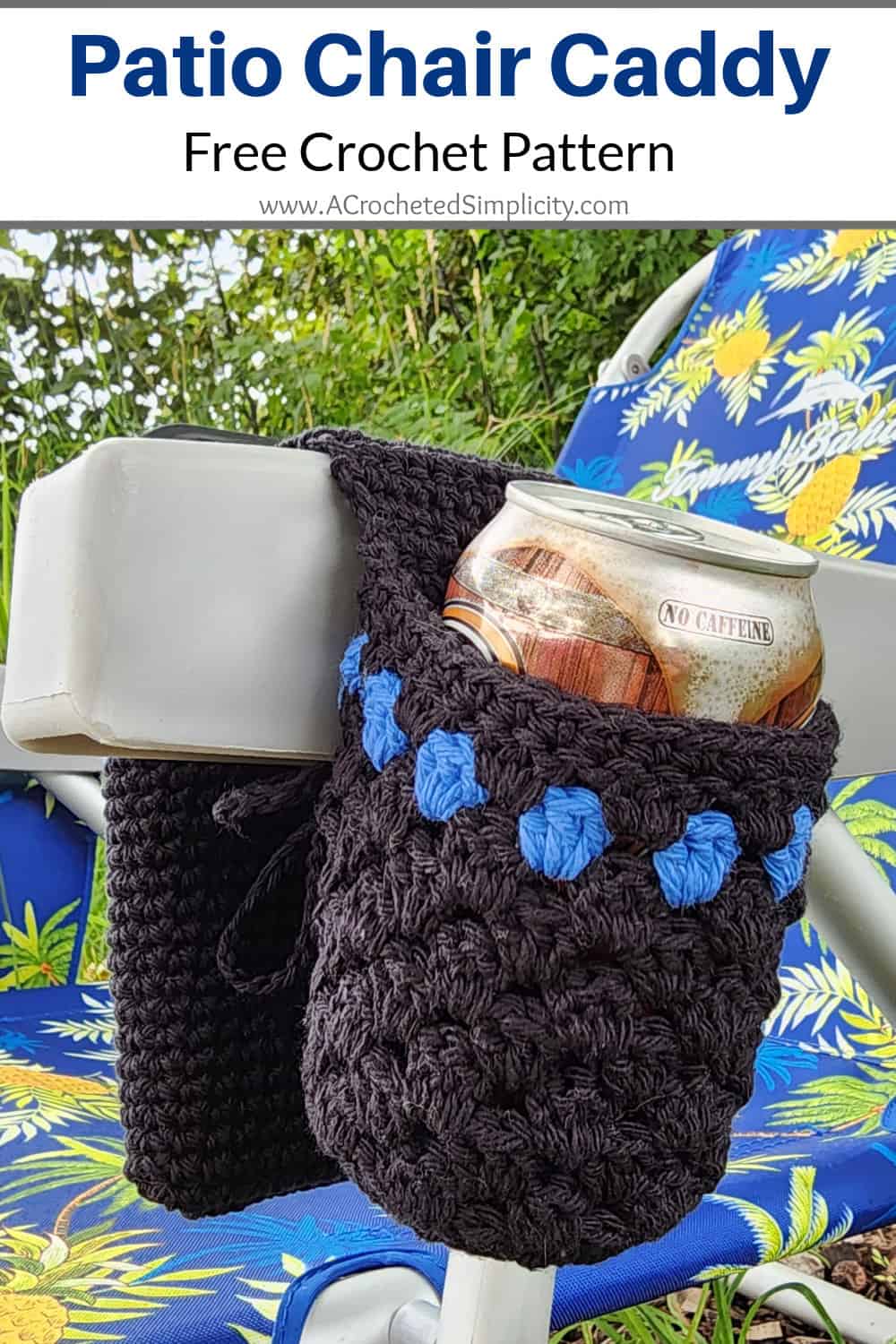 Chair Caddy Pattern Crochet Chair Caddy - A Crocheted Simplicity