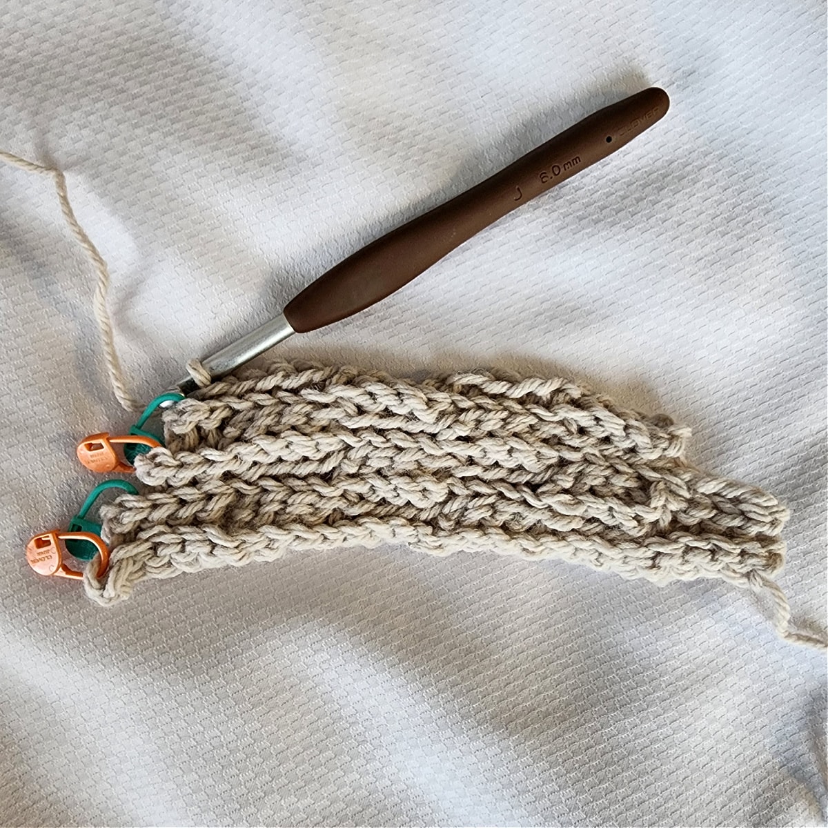 chunky crochet beanie tutorial photo 13
