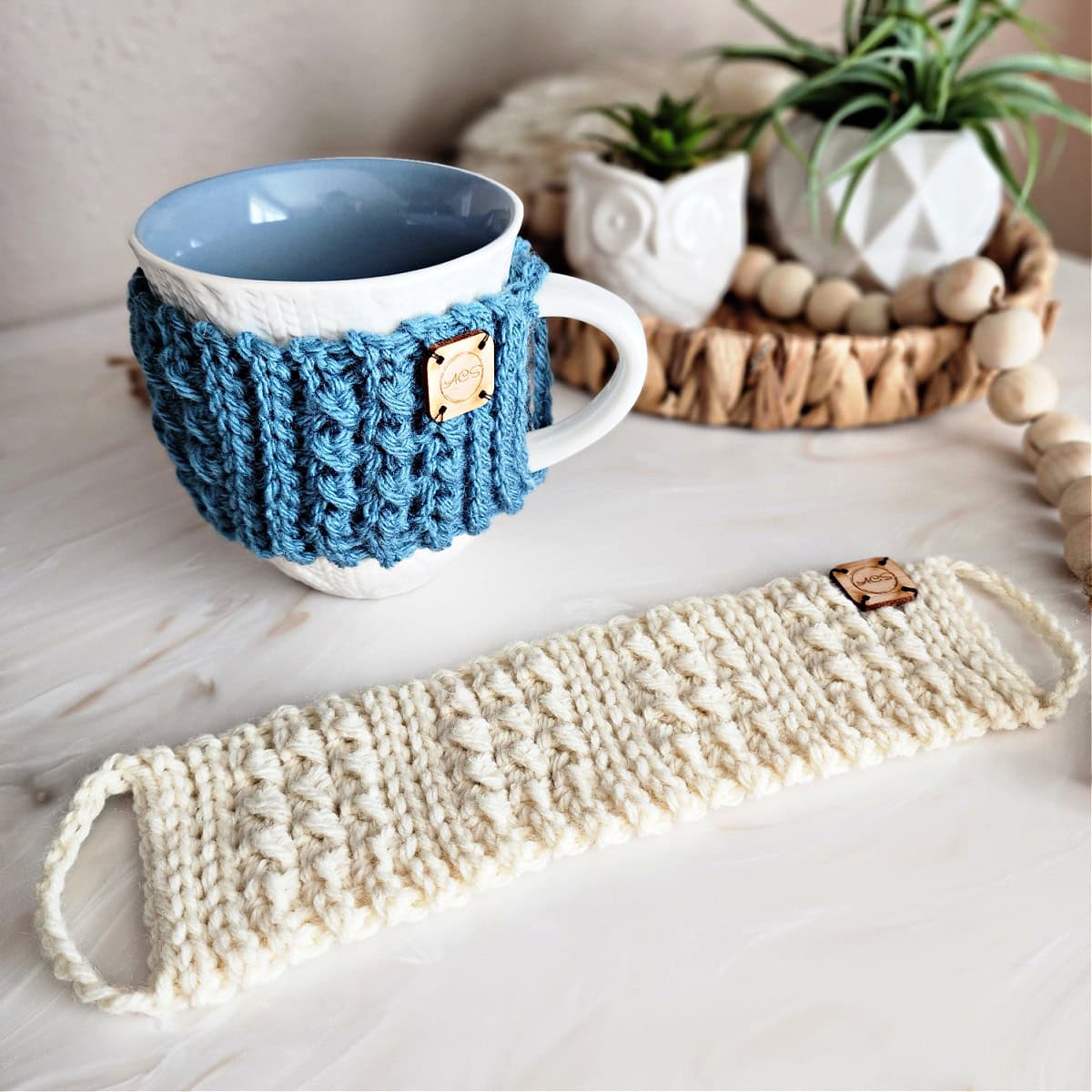 thumbnail image 2 of 12 Free Crochet Mug Cozy Patterns For Coffee Cups With Handles 2 of 9