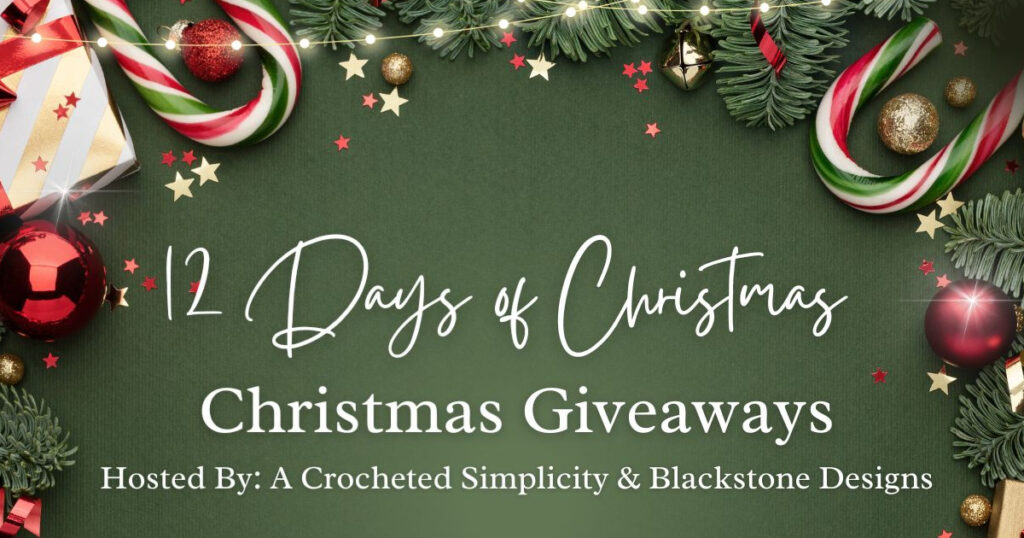 12 Days of Christmas dual event giveaway graphic for 2025.