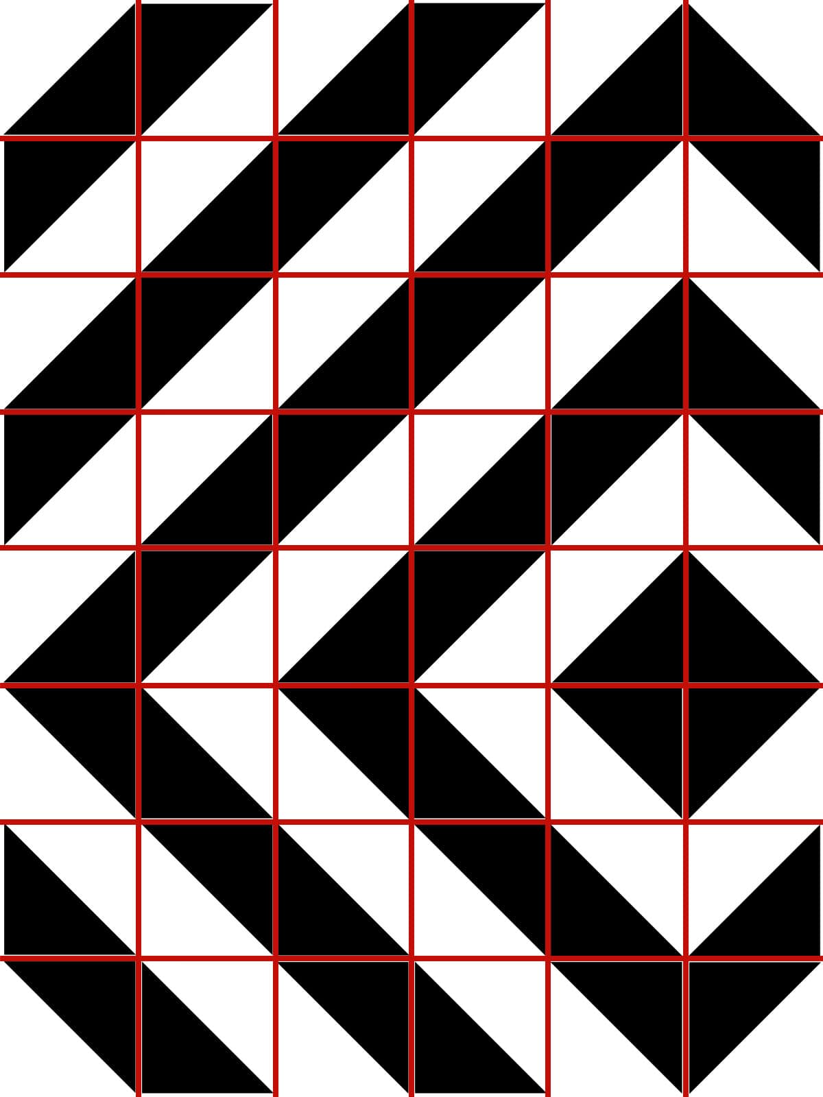 Crochet granny square motif blanket layout graph.