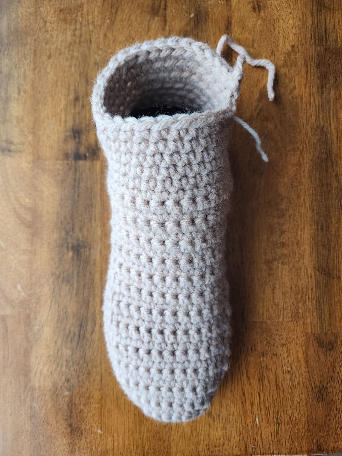 The slipper boot complete through Round 6 of the Ankle.