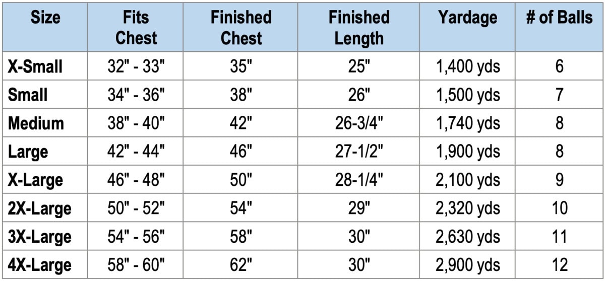 Ambrose Quarter Button Men's Sweater Size Chart.