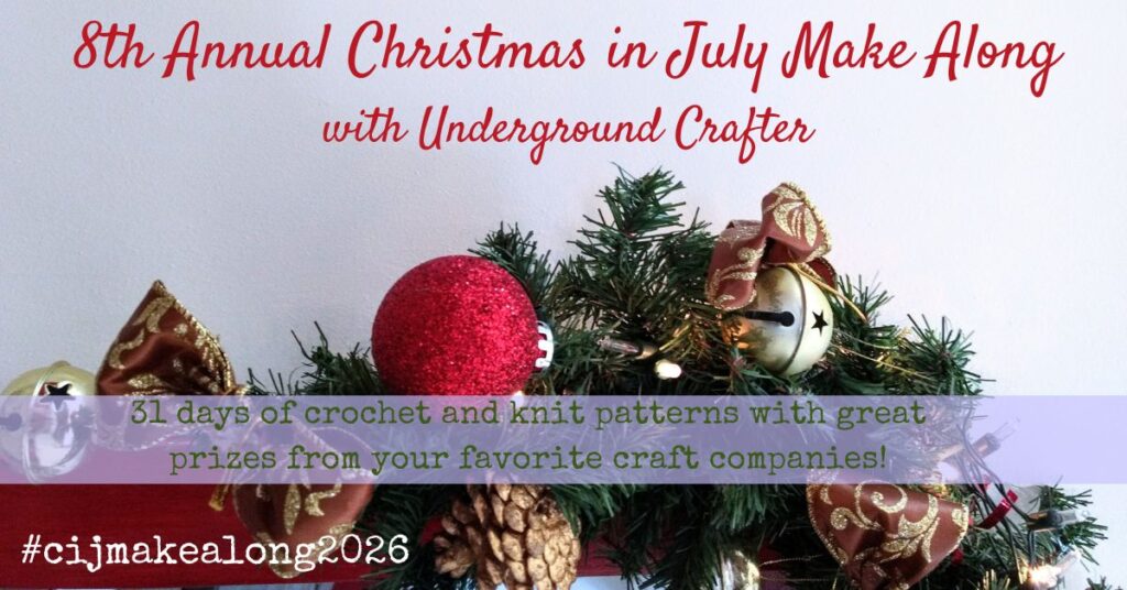 8th Annual Christmas in July Make Along with Underground Crafter.