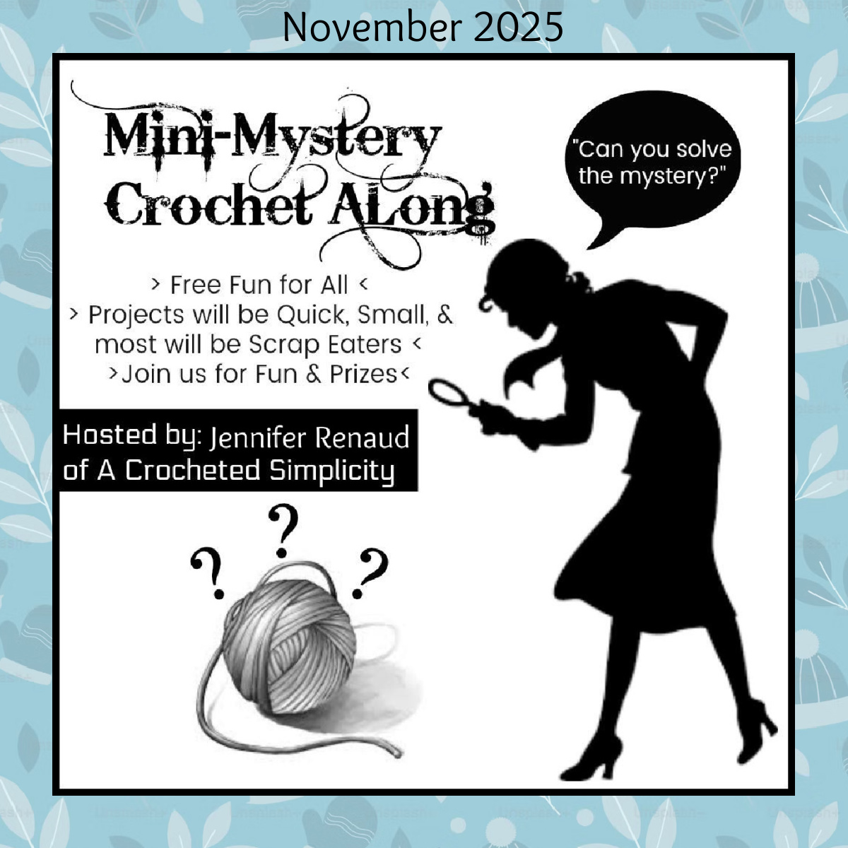 Mini-Mystery Crochet Along – November 2025
