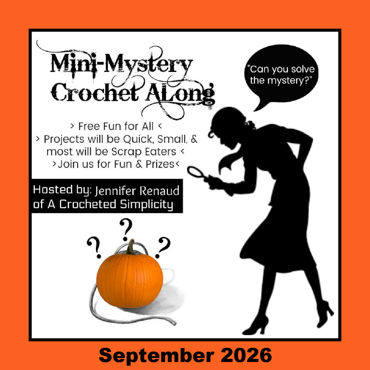 An orange colored background behind the MMCAL graphic.